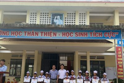 Học sinh đạt giải trong hội thi “Viết chữ đúng – Rèn chữ đẹp” bậc Tiểu học cấp huyện năm 2023 – 2024